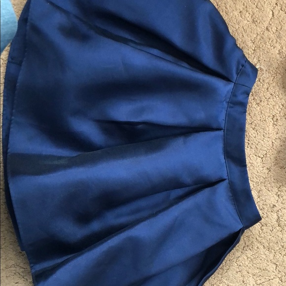 Size 1 navy blue two piece homecoming dress - Picture 5 of 5